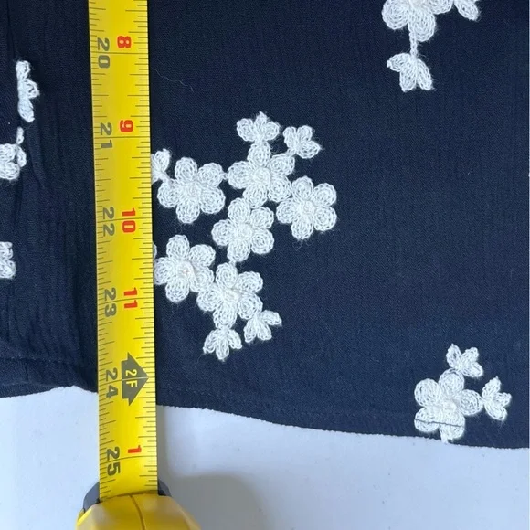 Soft Surrounding Boho Floral Embroidered Sz S Tunic Top - Picture 10 of 11